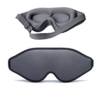 3D Natural Memory Foam Sleep Mask for Comfort